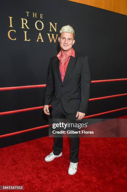 Ryan Nemeth at the Los Angeles premiere of "The Iron Claw" held at DGA Theater on December 11, 2023 in Los Angeles, California.