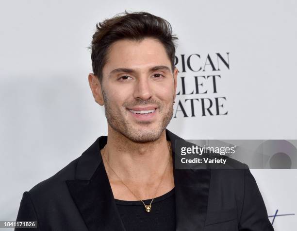 Joey Zauzig at the American Ballet Theatre's Holiday Benefit at The Beverly Hilton Hotel on December 11, 2023 in Los Angeles, California