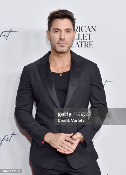 Joey Zauzig at the American Ballet Theatre's Holiday Benefit at The Beverly Hilton Hotel on December 11, 2023 in Los Angeles, California