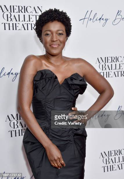Krys Marshall at the American Ballet Theatre's Holiday Benefit at The Beverly Hilton Hotel on December 11, 2023 in Los Angeles, California