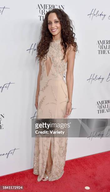 Cindy Cederlund at the American Ballet Theatre's Holiday Benefit at The Beverly Hilton Hotel on December 11, 2023 in Los Angeles, California