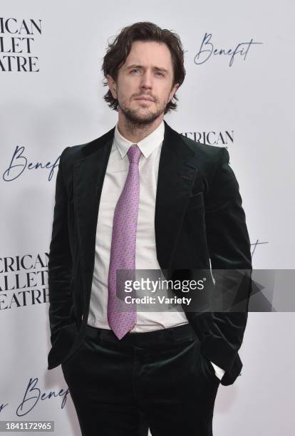 Pierce Brown at the American Ballet Theatre's Holiday Benefit at The Beverly Hilton Hotel on December 11, 2023 in Los Angeles, California