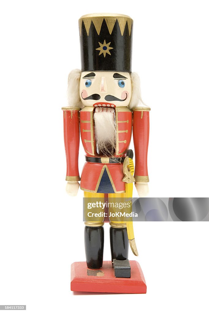 Vintage Red Nutcracker Soldier