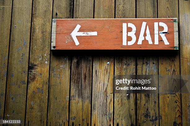 To Bar Sign 889 Wood Bar Sign Stock Photos, High-Res Pictures, and Images - Getty ...