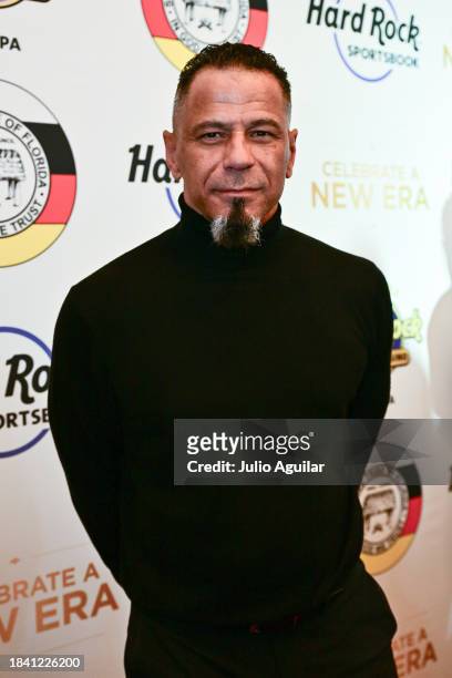 Rod Woodson attends a New Era In Florida Gaming Event at Seminole Hard Rock Hotel & Casino Tampa on December 08, 2023 in Tampa, Florida.