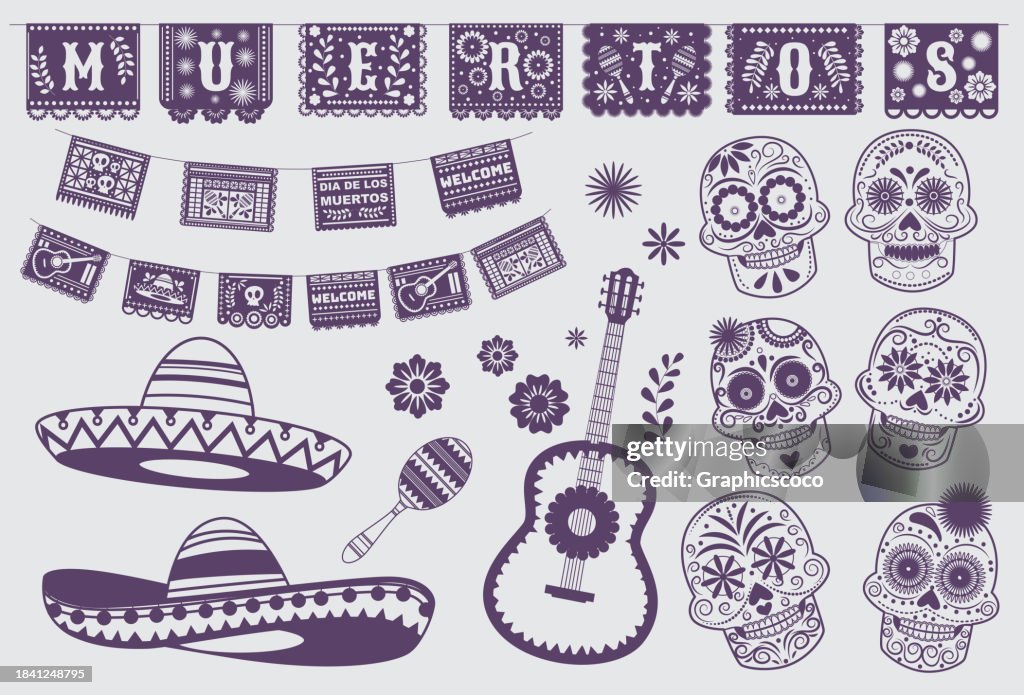 Día de los Muertos Refiriéndose a la tradición tradicional mexicana