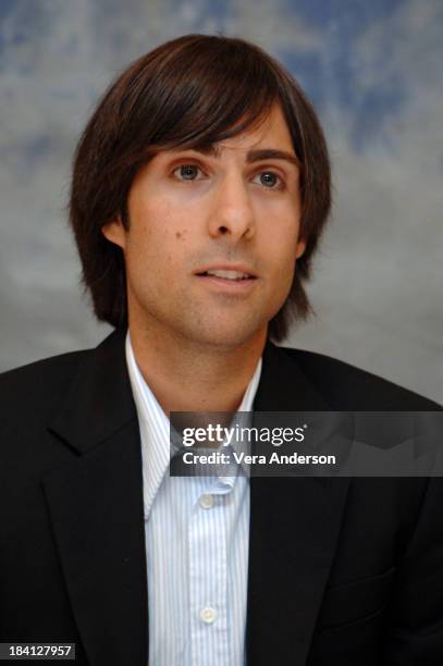 Jason Schwartzman during "Shopgirl" Press Conference with Claire Danes, Jason Schwartzman and Steve Martin at Four Seasons Hotel in Los Angeles,...