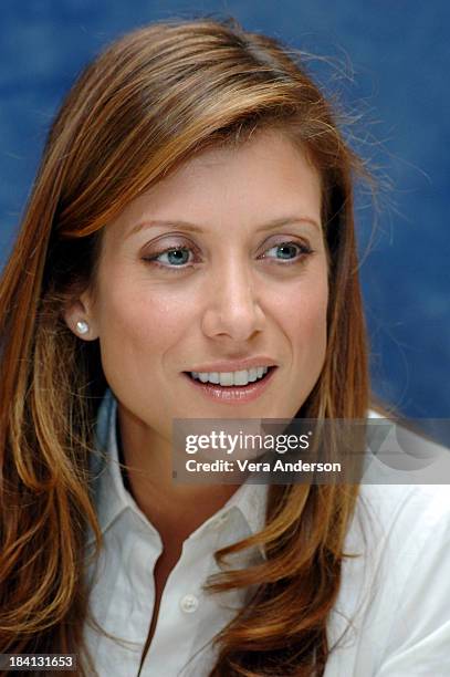 Kate Walsh during "Grey's Anatomy" Press Conference with Ellen Pompeo, Patrick Dempsey, Sandra Oh, Katherine Heigl, Justin Chambers, Sara Ramirez,...