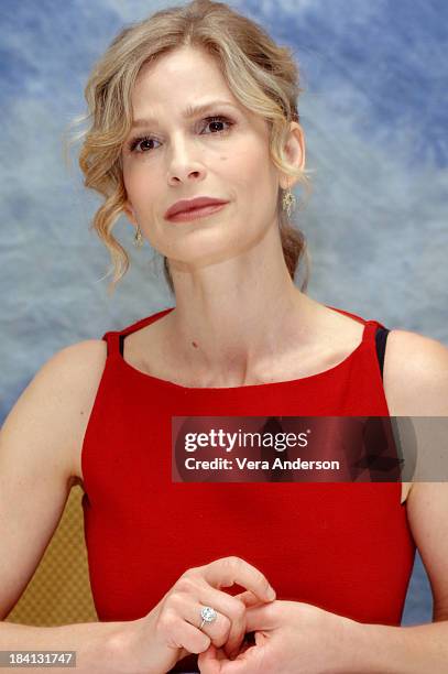 Kyra Sedgwick during "The Closer" Press Conference with Kyra Sedgwick at Four Seasons in Beverly Hills, California, United States.