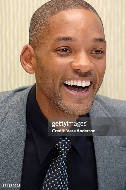 Will Smith during "The Pursuit of Happyness" Press Conference with Will Smith and Seal at Beverly Hilton Hotel in Beverly Hills, California, United...