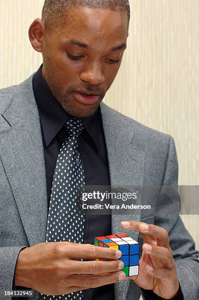 Will Smith during "The Pursuit of Happyness" Press Conference with Will Smith and Seal at Beverly Hilton Hotel in Beverly Hills, California, United...