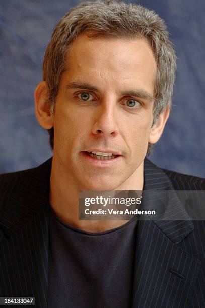 Ben Stiller during "A Night at the Museum" Press Conference with Ben Stiller, Mickey Rooney and Dick Van Dyke at Regent Beverly Wilshire Hotel in...