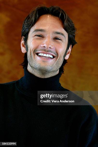 Rodrigo Santoro during "300" Press Conference with Gerard Butler, Rodrigo Santoro, Frank Miller and Zack Snyder at Beverly Hilton Hotel in Beverly...