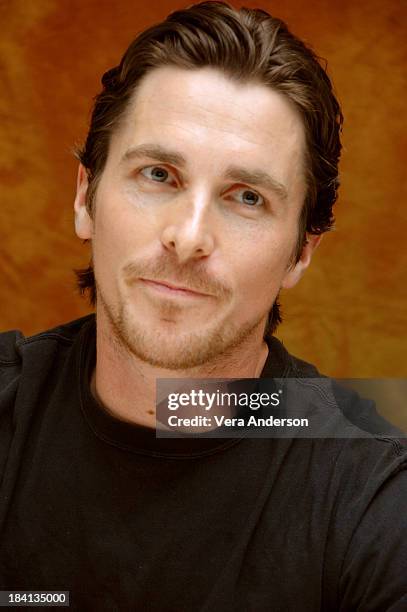 Christian Bale during "Rescue Dawn" Press Conference with Jeremy Davies, Steve Zahn, Christian Bale and Werner Herzog at Four Seasons in Beverly...