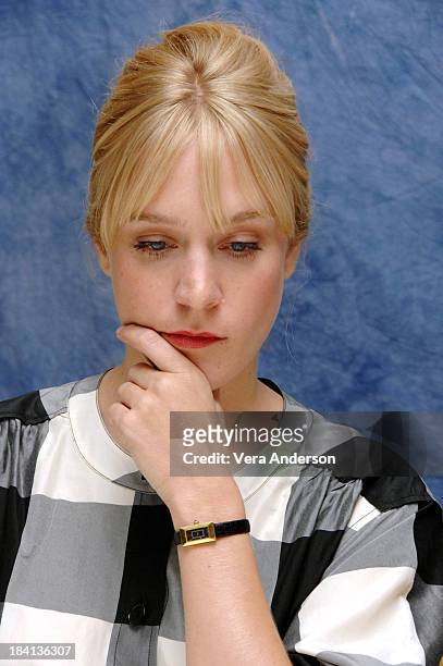 Chloe Sevigny during "Big Love" Press Conference with Bill Paxton, Jeanne Tripplehorn, Chloe Sevigny and Ginnifer Goodwin at Four Seasons in Beverly...