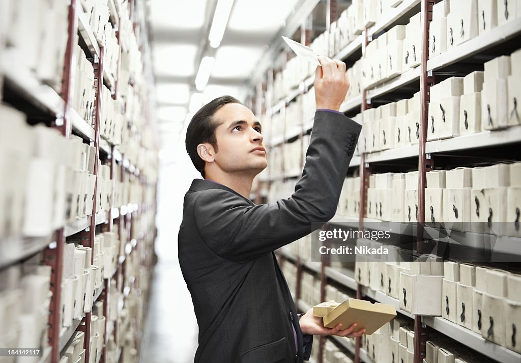Getting Files Images Searching Files In A Archive High-Res Stock Photo - Getty Images