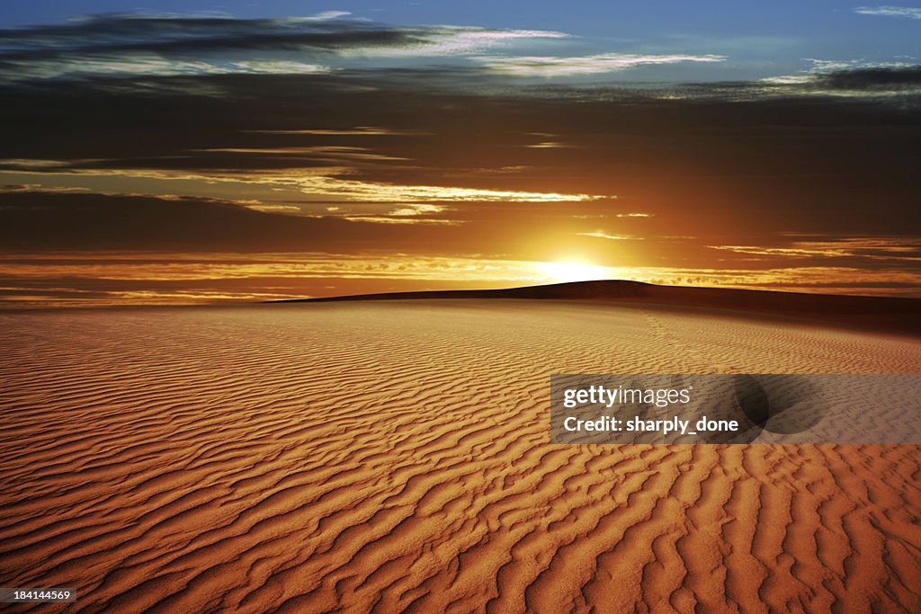 XL desert sand sunset