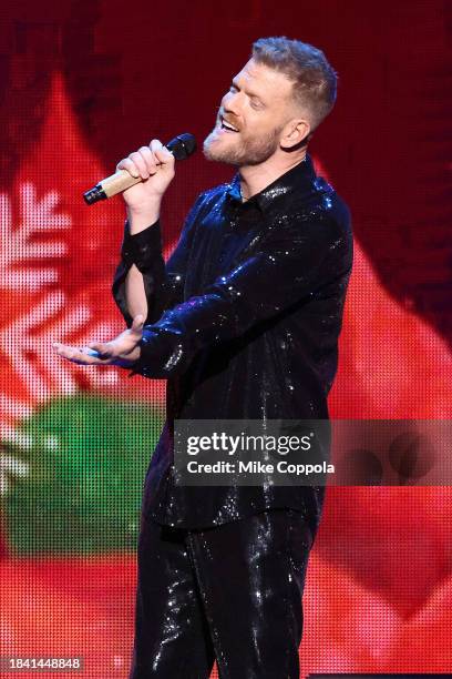 Scott Hoying of Pentatonix performs onstage during iHeartRadio z100's Jingle Ball 2023 Presented By Capital One at Madison Square Garden on December...