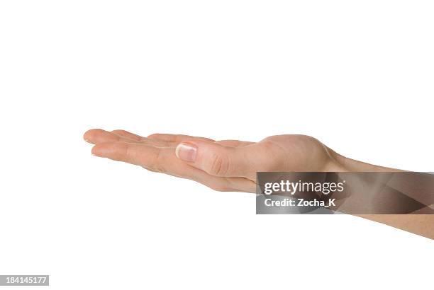 hand (clipping-pfad enthalten - handfläche stock-fotos und bilder