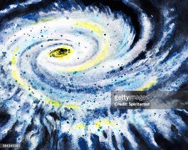 eye of a violent storm - vortex stock illustrations