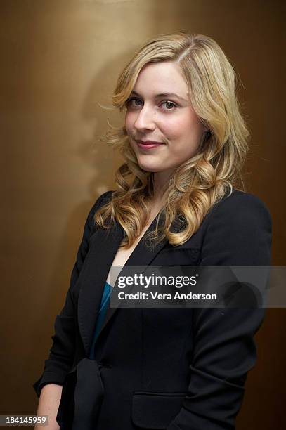 Greta Gerwig at the "Greenberg" press conference at the Waldorf Astoria Hotel on February 28, 2010 in New York City.