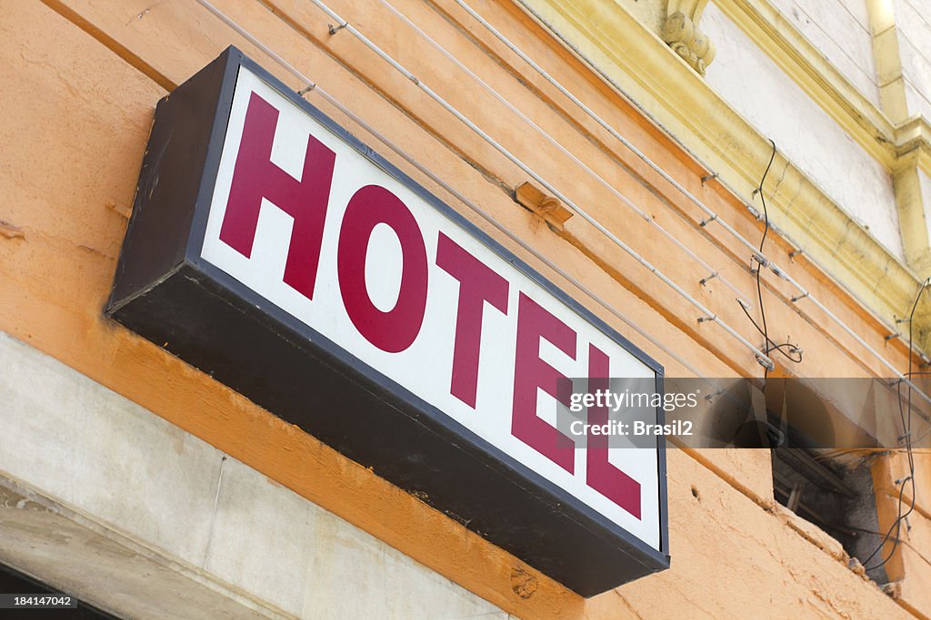 Sinal de Hotel