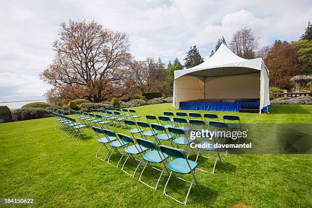 etapa de eventos - entoldado fotografías e imágenes de stock