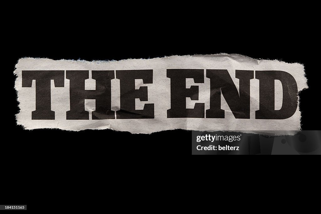 The end