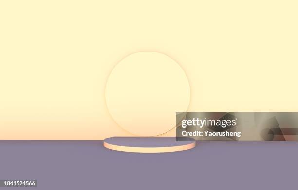 3d rendering exhibition background - 3d rendering store stock pictures, royalty-free photos & images