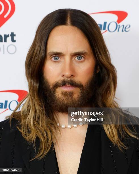 Jared Leto attends the 2023 Z100 Jingle Ball at Madison Square Garden on December 08, 2023 in New York City.