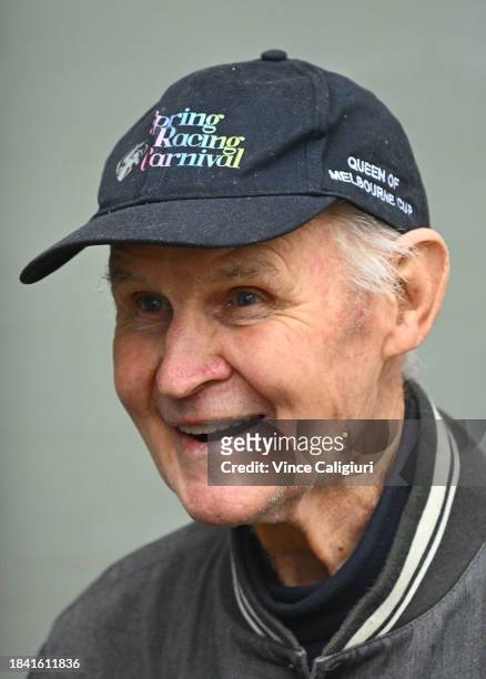 Trainer Paddy Payne is seen during Melbourne Racing at Ballarat Racecourse on December 09, 2023 in Ballarat, Australia.