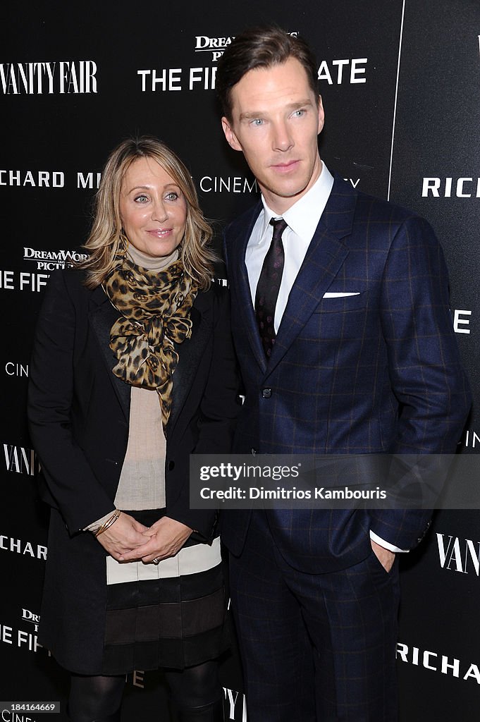 The Cinema Society With Vanity Fair & Richard Mille Host A Screening Of DreamWorks Pictures' "The Fifth Estate" - Inside Arrivals