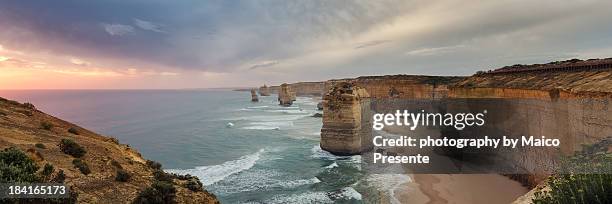 thetwelve apostles - twelve apostles stock pictures, royalty-free photos & images