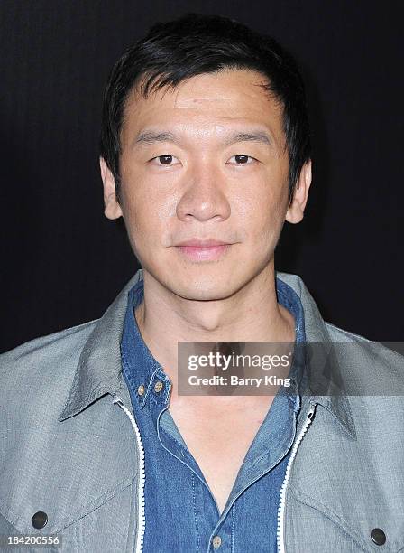 Actor Chin Han attends the NBA 2K14 premiere party on September 24, 2013 at Greystone Manor Supperclub in West Hollywood, California.