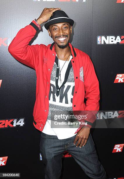 Actor Darris Love attends the NBA 2K14 premiere party on September 24, 2013 at Greystone Manor Supperclub in West Hollywood, California.