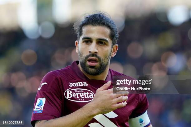 Ricardo Rodriguez of Torino FC looks on during the Serie A Tim match between Frosinone Calcio and Torino FC at Stadio Benito Stirpe on December 10,...