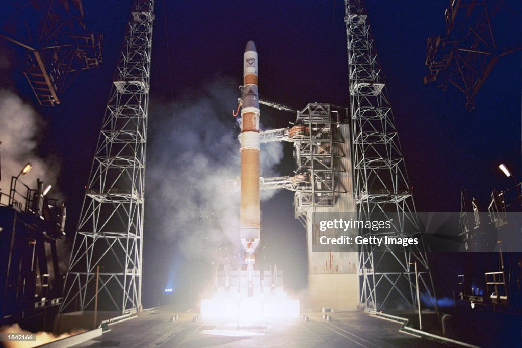 Delta IV Rocket Launches From Cape Canaveral 