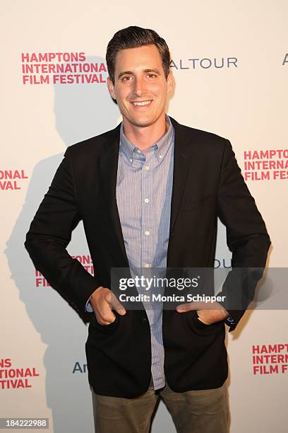 Eric Steele attends the 21st Annual Hamptons International Film Festival on October 11, 2013 in East Hampton, New York.