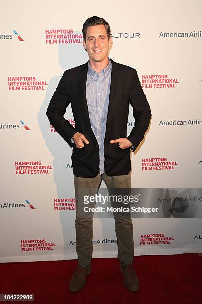 Eric Steele attends the 21st Annual Hamptons International Film Festival on October 11, 2013 in East Hampton, New York.