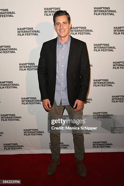 Eric Steele attends the 21st Annual Hamptons International Film Festival on October 11, 2013 in East Hampton, New York.