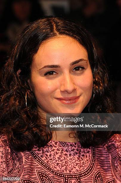 Yasmin Paige attends a screening of "The Double" during the 57th BFI London Film Festival at Odeon West End on October 12, 2013 in London, England.