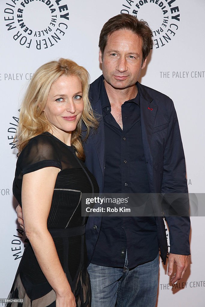 Paley Center For Media Presents:"The Truth Is Here: David Duchovny And Gillian Anderson On The X-Files"