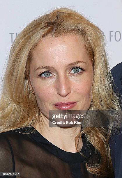 Gillian Anderson attends "The Truth Is Here: David Duchovny And Gillian Anderson On The X-Files" presented by the Paley Center For Media at Paley...