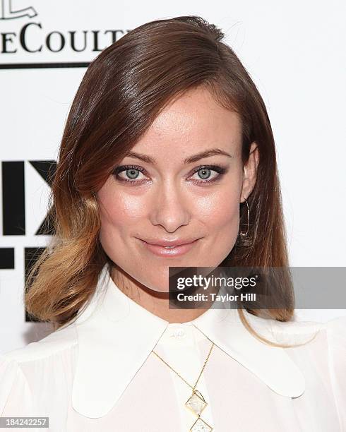 Actress Olivia Wilde attends the Closing Night Gala Presentation Of "Her" during the 51st New York Film Festival at Alice Tully Hall at Lincoln...