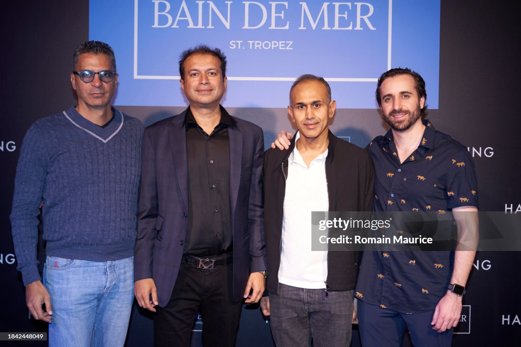 Daniel Araf, Kamal Hotchandani, Nuaman Tyyeb, Isaac Hamui attend Bain ...