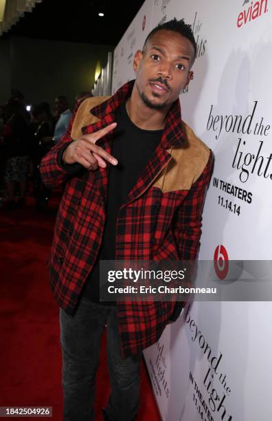 Marlon Wayans attends the premiere for Relativity Studios' and BET Studios' "Beyond the Lights" held at the Arclight Hollywood theater on Wednesday,...