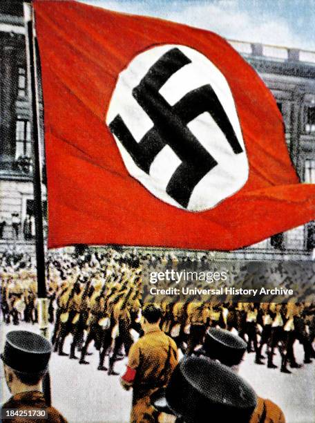 Brunswick Nazi rally circa 1933