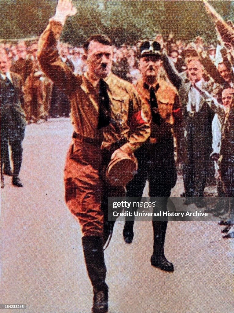 Ww2 Hitler Rally Hitler attends a Nazi Rally in Nuremberg Germany 1929 News Photo ...