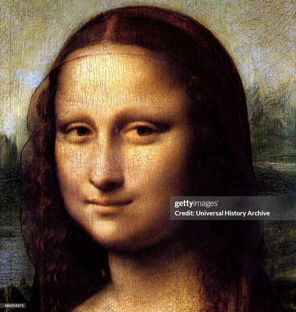 The Mona Lisa, painted portrait of Lisa Gherardini, wife of Francesco... News Photo Getty Images The Mona Lisa, painted portrait of Lisa Gherardini, wife of Francesco... News Photo Getty Images