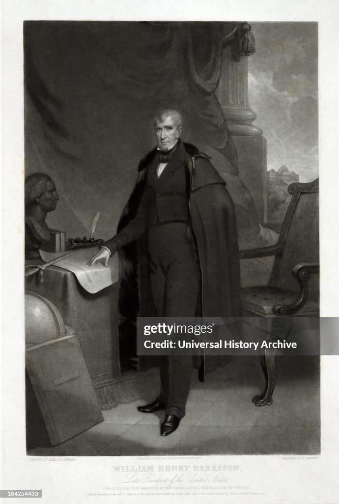 William Henry Harrison, President of United States